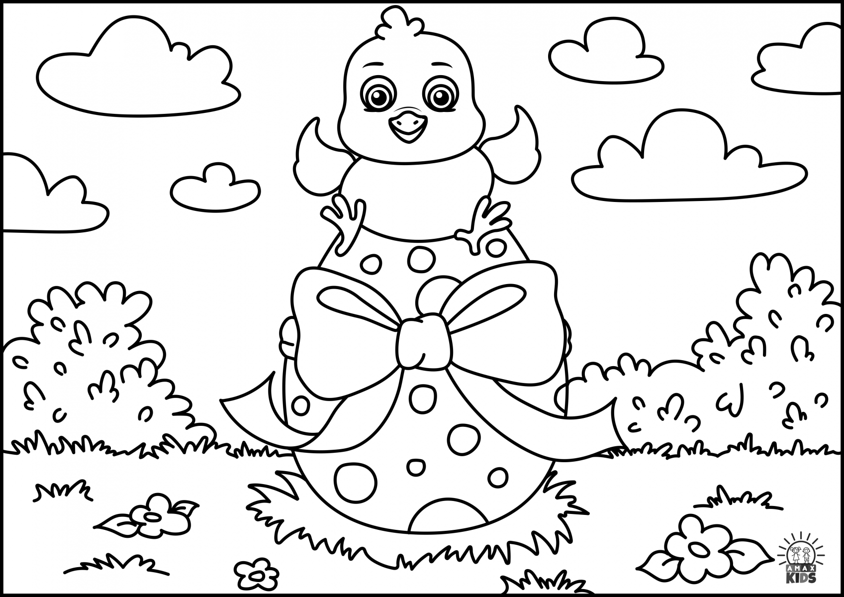 Download Easter Coloring Pages for Kids | Amax Kids