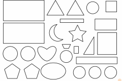 Shape Train Craft for Kids | Amax Kids