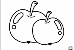 Printable Coloring Pages for Kids – Fruits and Vegetables | Amax Kids