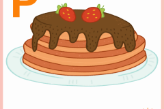 Printable flashcards for kids – Food | Amax Kids