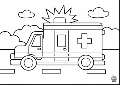 ColoringPage.Ambulance1