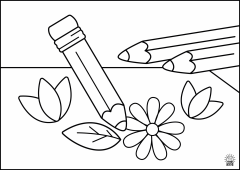 ColoringPage.Pencil1