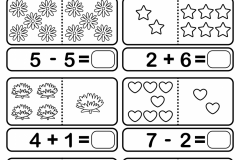 Printable Math Worksheets for Kids | Amax Kids