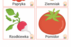 Printable Flashcards for Kids – Fruits and Vegetables | Amax Kids