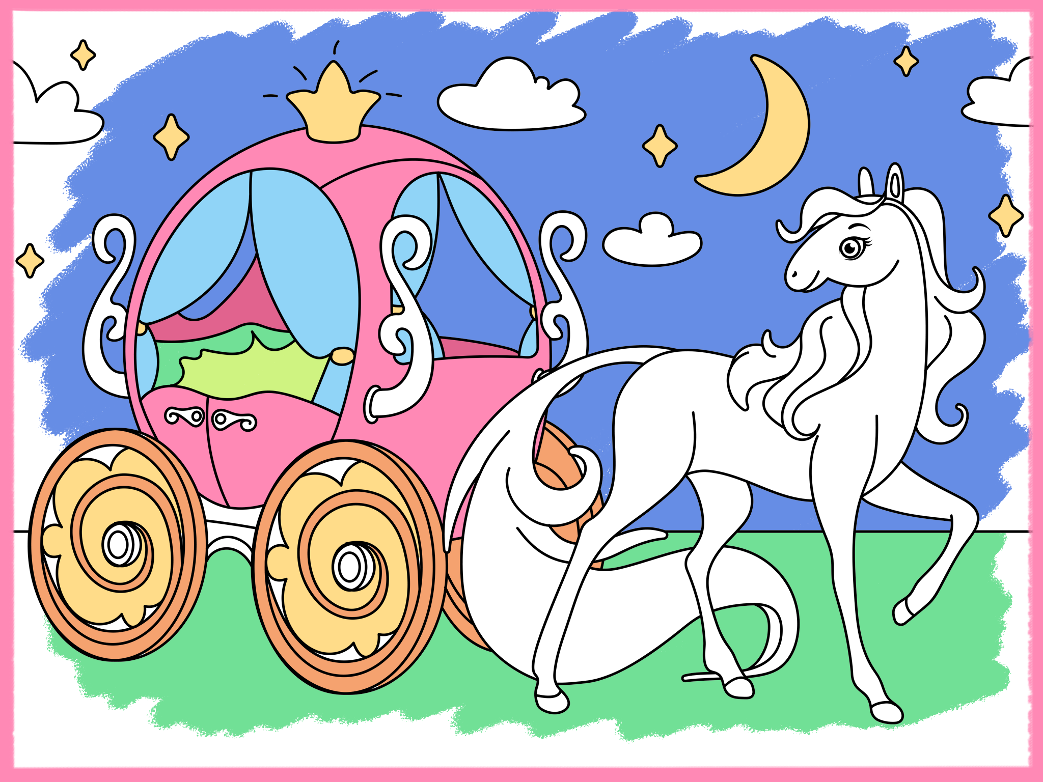 Printable coloring pages for girls | Amax Kids