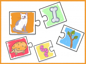 Puzzle for Kids – Animals and Their Food | Amax Kids