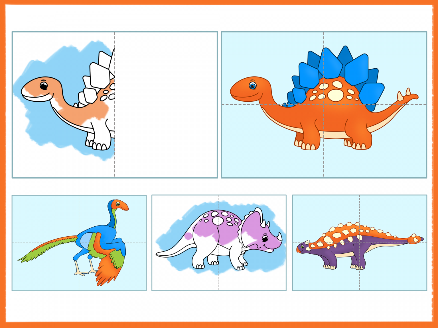 dinosaur hunt puzzle