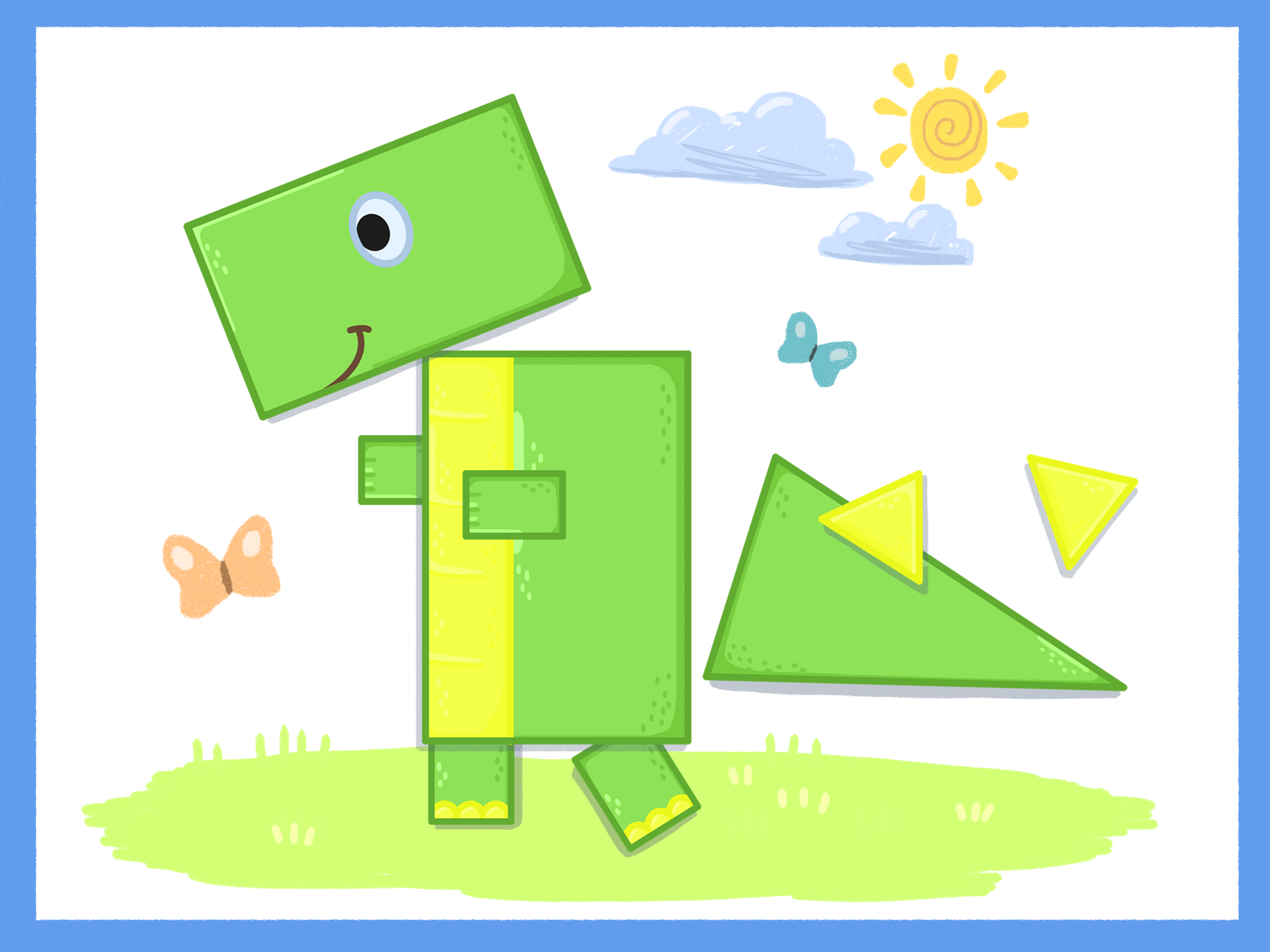  Shape  Dinosaurs  Simple and Fun Activity for Kids Amax Kids